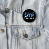 Service Dog Trainer Ronde Button 5,7 Cm (In situ)