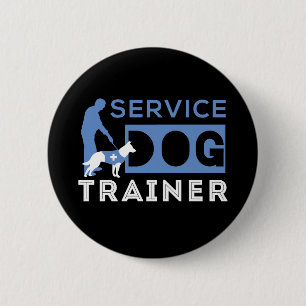 Service Dog Trainer Ronde Button 5,7 Cm