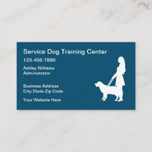 Service Dog Training School Visitekaartjes