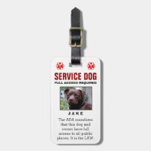 Service Dog - volledige toegang vereist badge