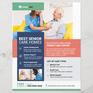 Service Flyer-Sjabloon voor hogere kosten