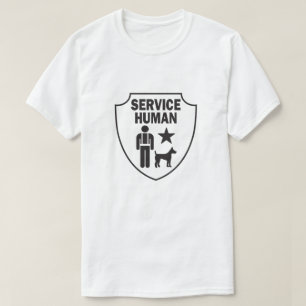 Service Human Graphigreigers T-shirt