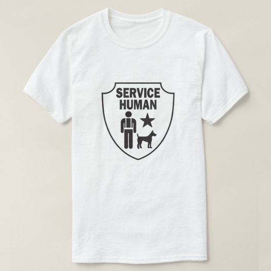 Service Human Graphigreigers T-shirt (Design voorkant)