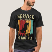 Service Human T-shirt (Voorkant)