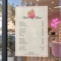 Service Prijslijst l Nagelstylist Schoonheidssalon