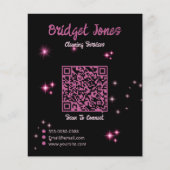 Service prijslijst Voeg uw foto schoonmaken toe Flyer (Voorkant)