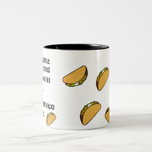 Service Taco Coffee Mok (Center)