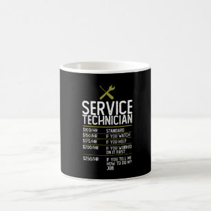 Service Technician Cadeft Cadeau Idee Koffiemok