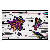 Service tijdens de vlucht - Ken Gage Art Perfect Poster (Voorkant)