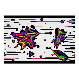 Service tijdens de vlucht - Ken Gage Art Perfect Poster