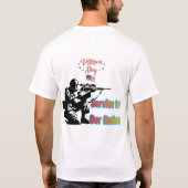 Service To Nation wit T-shirt (Achterkant)