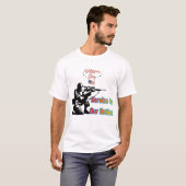 Service To Nation wit T-shirt (Voorkant volledig)