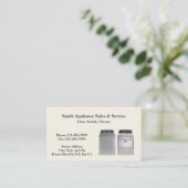 Service-Visitekaartje voor verkoop en reparatie va Visitekaartje (Staand voorkant)