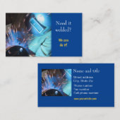 Service voor het verlenen van ondersteuning Verbin Visitekaartje (Voorkant / Achterkant)