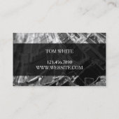 Service voor installatie van glasreparatie Visitek Visitekaartje (Achterkant)