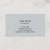 Service voor luchtvideo- en fotografie-drone visitekaartje (Achterkant)