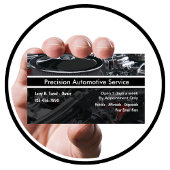 Service voor reparatie van auto's visitekaartje