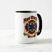 Service voor zelfbrandbeveiliging mok (Voorkant rechts)