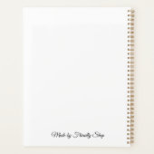 Service Year 2023-2024 girl with cart  Planner (Achterkant)