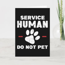 Servicehond Mens Niet Aaien Grappig Hond Liefhebbe