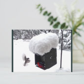 Serviceman, Postman, UPS, FedEx, Tip Card Kaart (Staand voorkant)