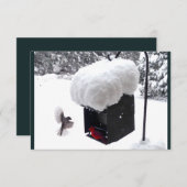 Serviceman, Postman, UPS, FedEx, Tip Card Kaart (Voorkant / Achterkant)