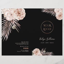 Servicemenu-brochure voor tropische rozen