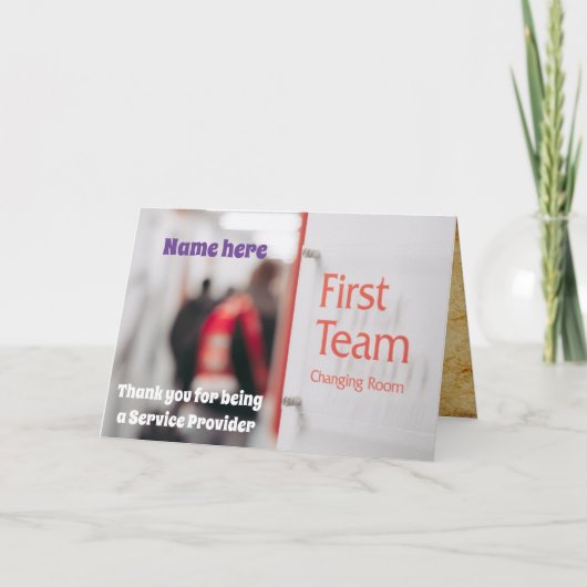 Serviceprovider (Voorkant)