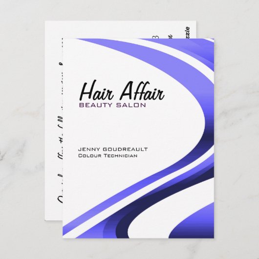 Services aangeboden ~ Briefkaart (Voorkant / Achterkant)