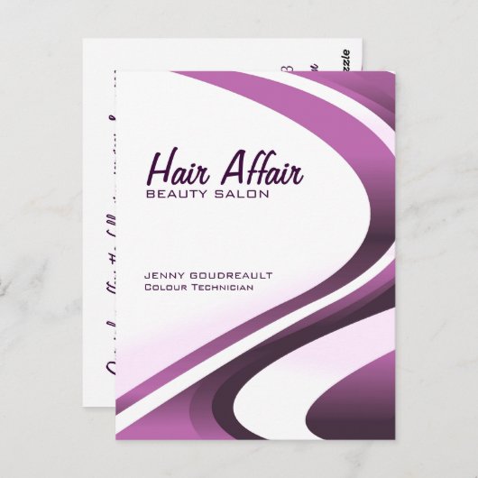 Services aangeboden ~ Briefkaart (Voorkant / Achterkant)