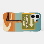 Services Ahead iPhone 16 Hoesje (Achterkant horizontaal)