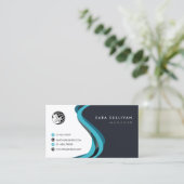 Services voor speciale vaardigheden voor gebeurten visitekaartje (Staand voorkant)