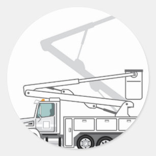 Servicetechniek Ronde Sticker