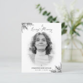 Servicio de recordatorio de fotografías funerarias (Staand voorkant)