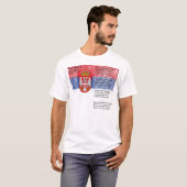 Servië - Б е п жо. T-shirt (Voorkant volledig)