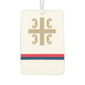 Servië Auto Freshner Luchtverfrisser (Achterkant)