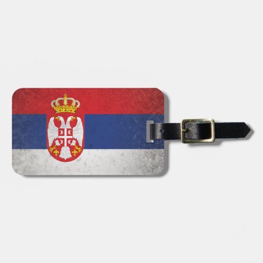 Servië Bagagelabel (Voorkant horizontaal)