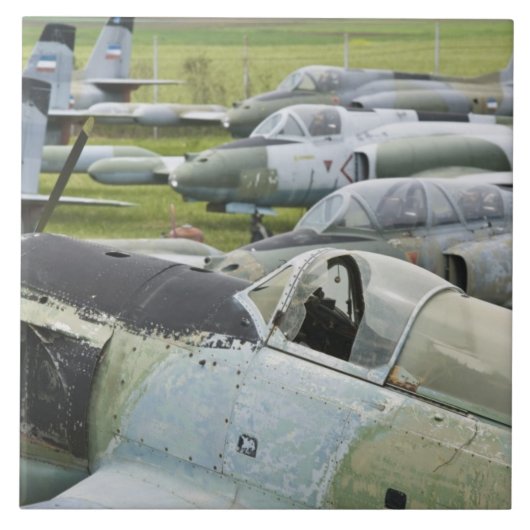 SERVIË, Belgrado. Joegoslavische luchtvaartmuseum Tegeltje (Voorkant)