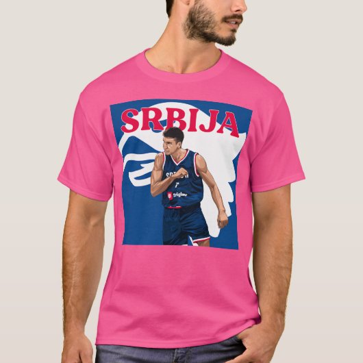 Servië - Bogdan Bogdanovic T-shirt (Voorkant)