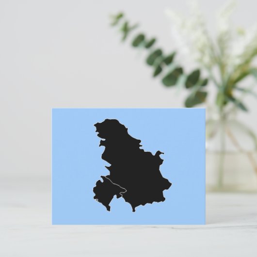 SERVIË BRIEFKAART (Staand voorkant)