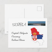 Servië Briefkaart (Voorkant / Achterkant)