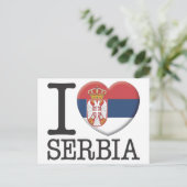 Servië Briefkaart (Staand voorkant)