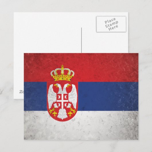 Servië Briefkaart (Voorkant / Achterkant)