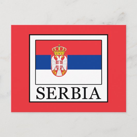 Servië Briefkaart (Voorkant)