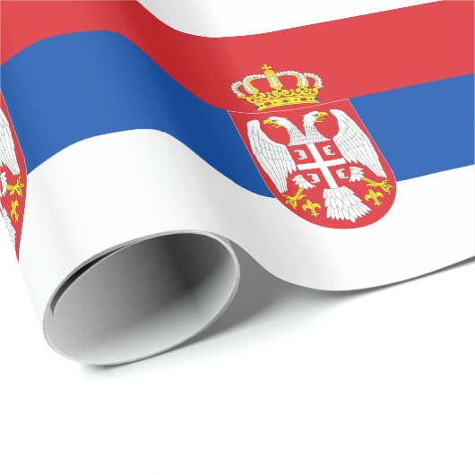 Servië Cadeaupapier (Rol Hoek)