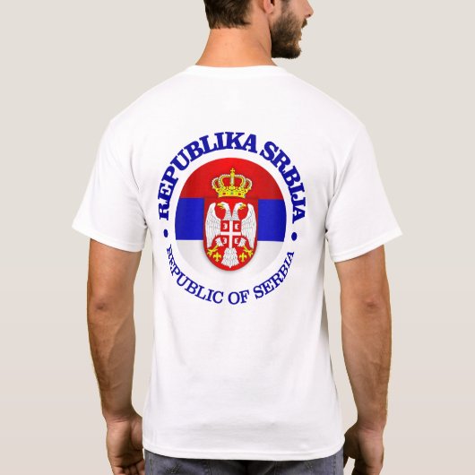 Servië (d) t-shirt (Achterkant)