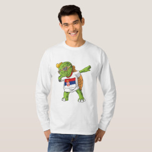 Servië Dabbing Schildpad T-shirt