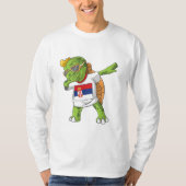 Servië Dabbing Schildpad T-shirt (Voorkant)