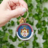 Servië Erfgoed Embleem Sleutelhanger (Hand)
