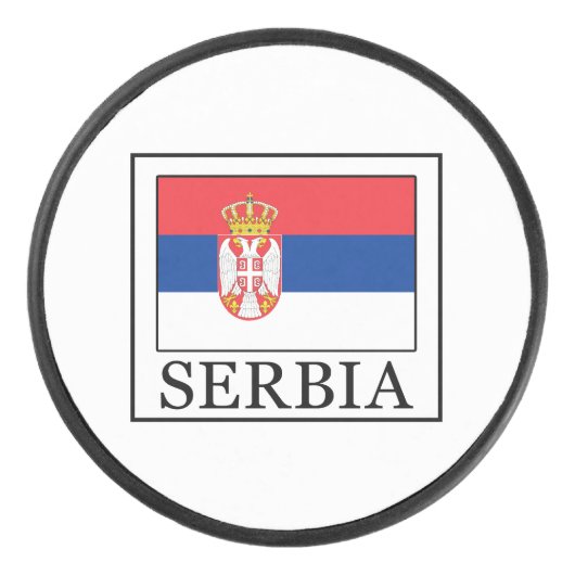 Servië Hockey Puck (Voorkant)